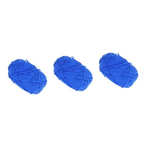 HOMSFOU 3 Stück Baumwollgarn für Stricken Handgewebtes Häkelgarn Weiches Milchbaumwollgarn für Pullover Mützen Schals für Diy Projekte und Kunsthandwerk HOMSFOU 3 Stück Baumwollgarn für Stricken Handgewebtes Häkelgarn Weiches Milchbaumwollgarn für Pullover Mützen Schals für Diy Projekte und Kunsthandwerk von HOMSFOU