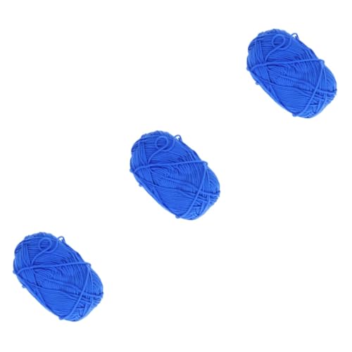 HOMSFOU 3 Stück Baumwollgarn für Stricken und Häkeln Weiche Milchbaumwolle Blau für Diy Mützen Schals und Pullover Maschinenwaschbar Warm und Angenehm zu Tragen HOMSFOU 3 Stück Baumwollgarn für Stricken und Häkeln Weiche Milchbaumwolle Blau für Diy Mützen Schals und Pullover Maschinenwaschbar Warm und Angenehm zu Tragen von HOMSFOU