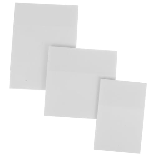 HOMSFOU 3 Stück Briefpapier Das Notizbuch Schulmaterial Klare Notizblöcke Lehrerzubehör Buchregisterkarten Zum Kommentieren Von Büchern Zubehör Für Buchanmerkungen Weiß Das Haustier HOMSFOU 3 Stück Briefpapier Das Notizbuch Schulmaterial Klare Notizblöcke Lehrerzubehör Buchregisterkarten Zum Kommentieren Von Büchern Zubehör Für Buchanmerkungen Weiß Das Haustier von HOMSFOU