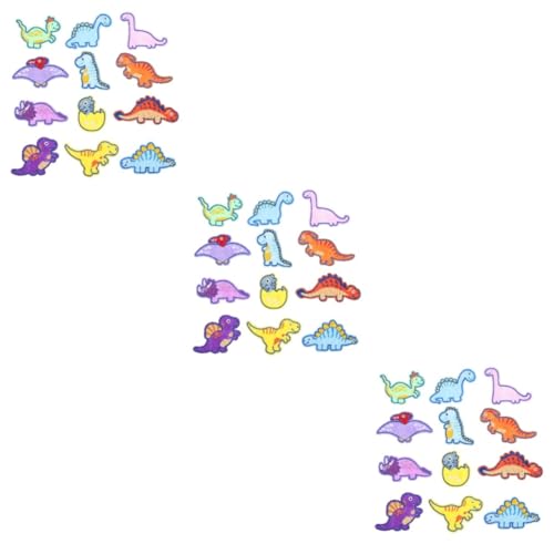 HOMSFOU 3 Stück Cartoon Dinosaurier -Stoffaufkleber Dress Patch Aufnäher nähen Jungs bestickt Kleidungsflicken Kleidung Accessoire Patch gestickte Flecken für Kleidung Polyester HOMSFOU 3 Stück Cartoon Dinosaurier -Stoffaufkleber Dress Patch Aufnäher nähen Jungs bestickt Kleidungsflicken Kleidung Accessoire Patch gestickte Flecken für Kleidung Polyester von HOMSFOU