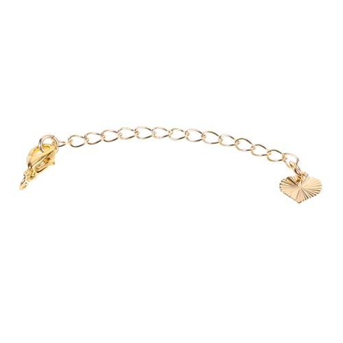 HOMSFOU 3 Stück DIY Schmuckverlängerungsketten für Armbänder und Verstellbare Ketten mit Karabiner Verschluss für Schmuckherstellung und Modeaccessoires HOMSFOU 3 Stück DIY Schmuckverlängerungsketten für Armbänder und Verstellbare Ketten mit Karabiner Verschluss für Schmuckherstellung und Modeaccessoires von HOMSFOU