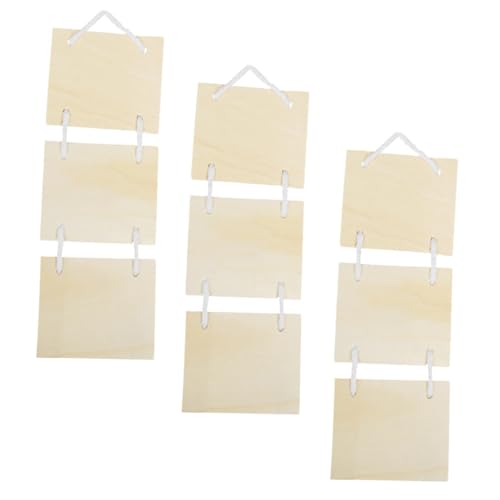 HOMSFOU 3 Stück Diy Hanging Board Wohnaccessoires Leere Schilder Für Diy Arts Handwerk Für Leeres Zeichen Handwerk Wohnkultur Kinderhandwerk Diy Unvollendete Anhänger Hölzern HOMSFOU 3 Stück Diy Hanging Board Wohnaccessoires Leere Schilder Für Diy Arts Handwerk Für Leeres Zeichen Handwerk Wohnkultur Kinderhandwerk Diy Unvollendete Anhänger Hölzern von HOMSFOU