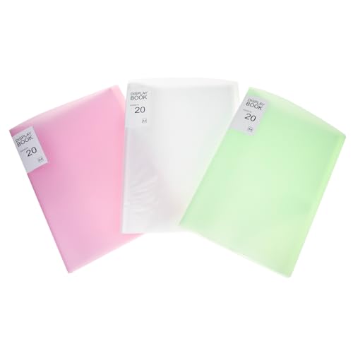 HOMSFOU 3 Stück Dokumentenordner mit Transparenten Taschen Mehrlagiger Aktentasche für Schüler Sicherer Papieraufbewahrungsordner für Büro und Schule HOMSFOU 3 Stück Dokumentenordner mit Transparenten Taschen Mehrlagiger Aktentasche für Schüler Sicherer Papieraufbewahrungsordner für Büro und Schule von HOMSFOU