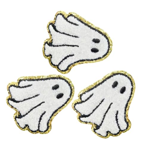 HOMSFOU 3 Stück Gestickte Bügel Patches mit Halloween Langlebige Applikationen für Diy Kleidung Hüte Jeans Schuhe Vielseitig für Festliche Textilgestaltung HOMSFOU 3 Stück Gestickte Bügel Patches mit Halloween Langlebige Applikationen für Diy Kleidung Hüte Jeans Schuhe Vielseitig für Festliche Textilgestaltung von HOMSFOU