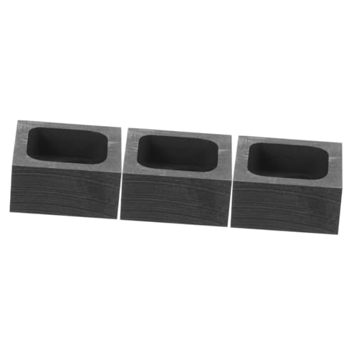 HOMSFOU 3 Stück Graphit Gießform für Metallen Graphit Tiegel für DIY Projekte und Wissenschaftliche Anwendungen Hohe Temperaturbeständigkeit HOMSFOU 3 Stück Graphit Gießform für Metallen Graphit Tiegel für DIY Projekte und Wissenschaftliche Anwendungen Hohe Temperaturbeständigkeit von HOMSFOU