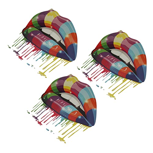 HOMSFOU 3 Stück Heat Transfer Applique Lippen Patches Selbstklebende Aufnäher für Kleidung Diy Accessoires Hautfreundlich und Vielseitig Einsetzbar HOMSFOU 3 Stück Heat Transfer Applique Lippen Patches Selbstklebende Aufnäher für Kleidung Diy Accessoires Hautfreundlich und Vielseitig Einsetzbar von HOMSFOU