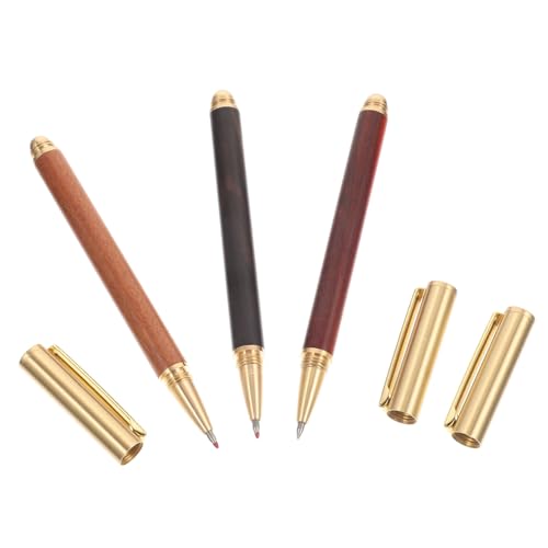 HOMSFOU 3 Stück Hölzerne Signature -stift -set Feine Tippstifte Flipchart Stifte Kugelschreiber Stifte Für Männer Gravierbare Stifte Professioneller Stift Holz Stifte Holzstift Messing HOMSFOU 3 Stück Hölzerne Signature -stift -set Feine Tippstifte Flipchart Stifte Kugelschreiber Stifte Für Männer Gravierbare Stifte Professioneller Stift Holz Stifte Holzstift Messing von HOMSFOU