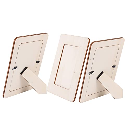 HOMSFOU 3 Stück Holz Bilderrahmen für Diy Malrahmen Unbemalt für Kreative Bastelprojekte und Kunstwerke für Kinderhände HOMSFOU 3 Stück Holz Bilderrahmen für Diy Malrahmen Unbemalt für Kreative Bastelprojekte und Kunstwerke für Kinderhände von HOMSFOU