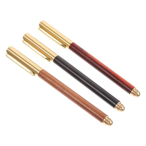HOMSFOU 3 Stück Holz Kugelschreiber Schreibstifte Palisander für Schule und Büro Leicht Langlebig für Täglichen Gebrauch HOMSFOU 3 Stück Holz Kugelschreiber Schreibstifte Palisander für Schule und Büro Leicht Langlebig für Täglichen Gebrauch von HOMSFOU