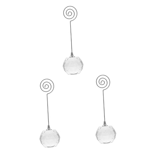 HOMSFOU 3 Stück Kreativer Hochzeit Namenshalter Wasserdichter Kartenständer Dekorativer Clip für Tischgestaltung und Büro für Hochzeiten und Veranstaltungen HOMSFOU 3 Stück Kreativer Hochzeit Namenshalter Wasserdichter Kartenständer Dekorativer Clip für Tischgestaltung und Büro für Hochzeiten und Veranstaltungen von HOMSFOU