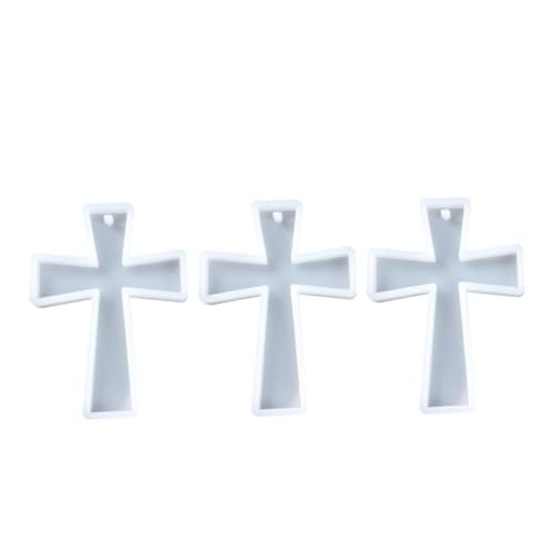 HOMSFOU 3 Stück Kreuz Silikonform Silikonformen Kreuzen Kreuzharzform Formen Aus Epoxidharz Kreuzform Aus Silikon Silikonform Für Kreuzanhänger Kreuzformen Aus Silikonharz Weiß Kieselgel HOMSFOU 3 Stück Kreuz Silikonform Silikonformen Kreuzen Kreuzharzform Formen Aus Epoxidharz Kreuzform Aus Silikon Silikonform Für Kreuzanhänger Kreuzformen Aus Silikonharz Weiß Kieselgel von HOMSFOU