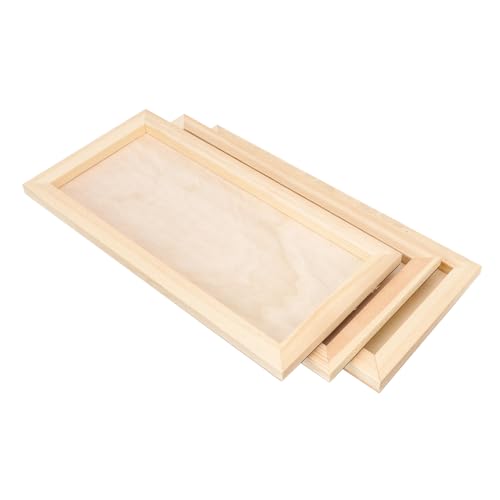 HOMSFOU 3 Stück Malrahmen Holz und Diy Bilderrahmen für Junge Künstler Unbemalt für Kreative Projekte Fördert Kreativität und Fantasie HOMSFOU 3 Stück Malrahmen Holz und Diy Bilderrahmen für Junge Künstler Unbemalt für Kreative Projekte Fördert Kreativität und Fantasie von HOMSFOU