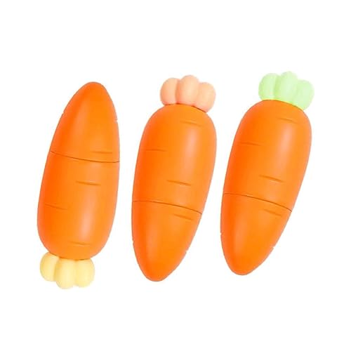 HOMSFOU 3 Stück Mini Textmarker Karottenförmig Marker für Kreative Schreib und Malutensilien Stifte für Schule Zufällige Farbe HOMSFOU 3 Stück Mini Textmarker Karottenförmig Marker für Kreative Schreib und Malutensilien Stifte für Schule Zufällige Farbe von HOMSFOU