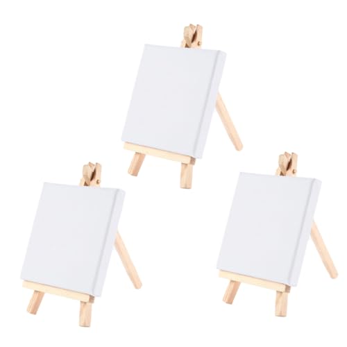 HOMSFOU 3 Stück Miniatur Staffelei Set Set Dekorative Mini Haus Easel für Malerei und Diy Graffiti und Langlebig für Sammler HOMSFOU 3 Stück Miniatur Staffelei Set Set Dekorative Mini Haus Easel für Malerei und Diy Graffiti und Langlebig für Sammler von HOMSFOU