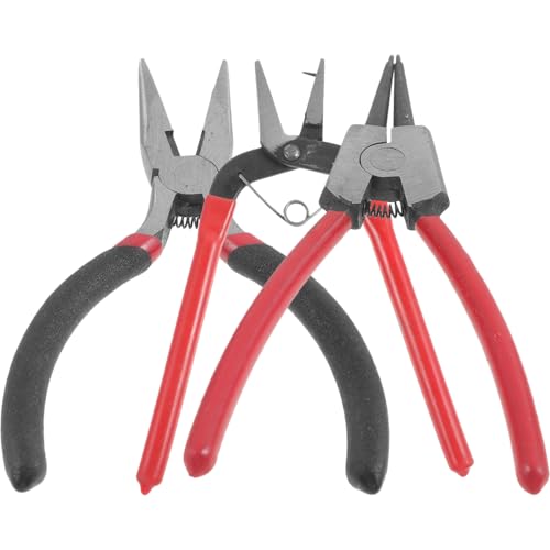 HOMSFOU 3 Stück Multifunktionale Diy Zange mit Lochstanzer für Schmuckherstellung und Bastelarbeiten Präzise Tragbar und Vielseitig Einsetzbar von HOMSFOU