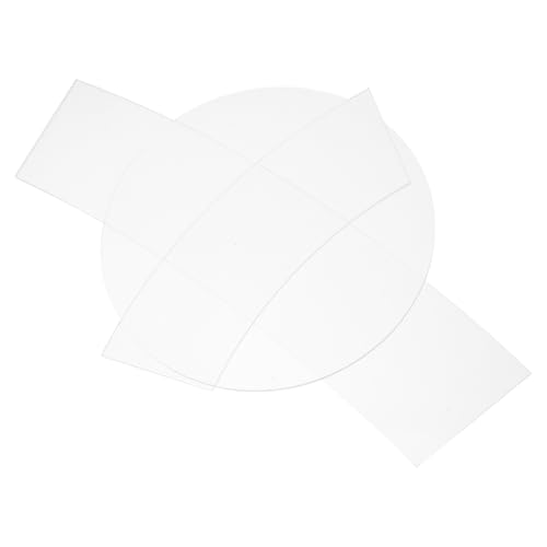 HOMSFOU 3 Stück Näherabende Nählineal Nähvorlagen Quilt-Werkzeuge Aryclic Sewing Lineal Anleitung zum Hemdenlineal Quiltlineal Bügellineal Nähregelvorlage Acryl Transparent von HOMSFOU