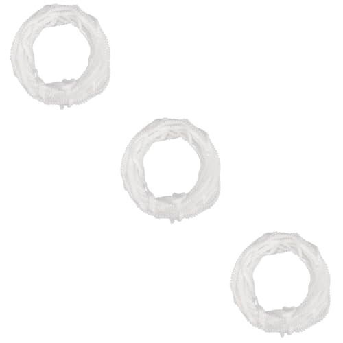 HOMSFOU 3 Stück Pom Pom Borte mit Quasten Diy Nähzubehör für Bastelprojekte für Vorhänge Kleidung und Schmuckdesign Yards von HOMSFOU
