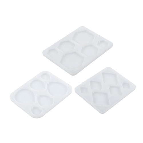HOMSFOU 3 Stück Schmuckkleber Tropfende Form Sechseck-harzform Ohrringformen Epoxidharz -schmuckformen Silikonschmuckformen Epoxid-anhängerformen Geometrische Ohrringform Weiß Kieselgel HOMSFOU 3 Stück Schmuckkleber Tropfende Form Sechseck-harzform Ohrringformen Epoxidharz -schmuckformen Silikonschmuckformen Epoxid-anhängerformen Geometrische Ohrringform Weiß Kieselgel von HOMSFOU