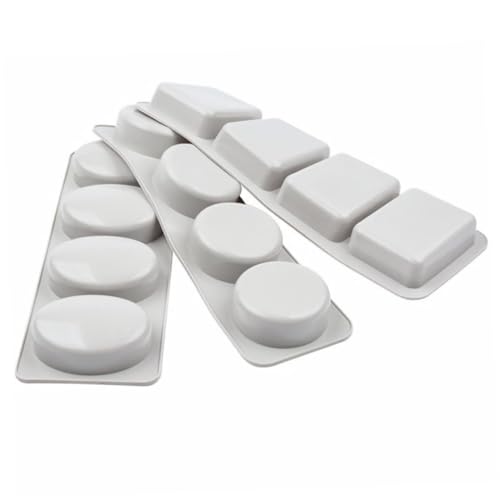HOMSFOU 3 Stück Seifenform Handwerk Herstellung Hausgemacht Oval Silikonseife Formen Diy -seifenschimmelpilzform Silikonformen Für Seifen Kieselgel Zufällige Farbe HOMSFOU 3 Stück Seifenform Handwerk Herstellung Hausgemacht Oval Silikonseife Formen Diy -seifenschimmelpilzform Silikonformen Für Seifen Kieselgel Zufällige Farbe von HOMSFOU