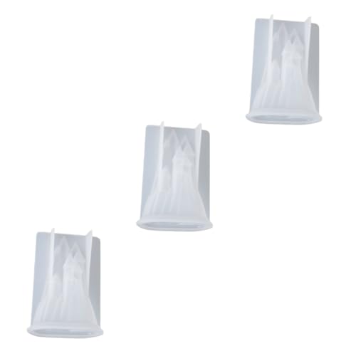 HOMSFOU 3 Stück Silikonform für Diy Projekte Burg Design Langlebig für Kreative Epoxidharz Gestaltung für Halloween Elemente und Handwerkskunst von HOMSFOU
