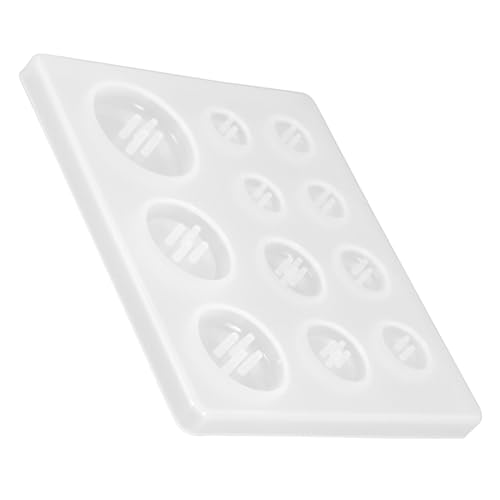 HOMSFOU 3 Stück Silikonform für Knöpfe Wiederverwendbare Epoxidharz Gießform für Diy Handwerk für Persönliche Stilgestaltung und Kreative Projekte von HOMSFOU