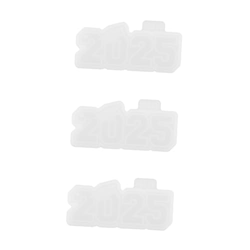 HOMSFOU 3 Stück Silikonform für Schlüsselanhänger Graduation Cap Gießform für Diy Schmuck und Dekoration Leicht Langlebig für Personalisierte Bastelprojekte von HOMSFOU