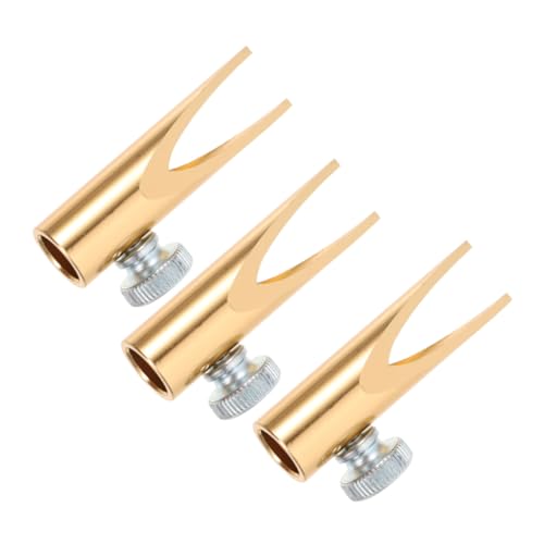HOMSFOU 3 Stück Teiliges Manuelles Metall-spitzgerät mit U-förmigen Schlitzen Tragbar und Handlich für Holz Augenbrauenstifte Schnelles und Sicheres Anspitzen für Schule Büro und Outdoor von HOMSFOU