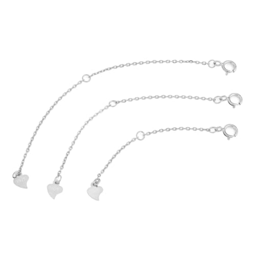 HOMSFOU 3 Stück Teiliges Silber mit Federring für Ketten Armbänder DIY Schmuckzubehör Langlebig und Praktisch HOMSFOU 3 Stück Teiliges Silber mit Federring für Ketten Armbänder DIY Schmuckzubehör Langlebig und Praktisch von HOMSFOU