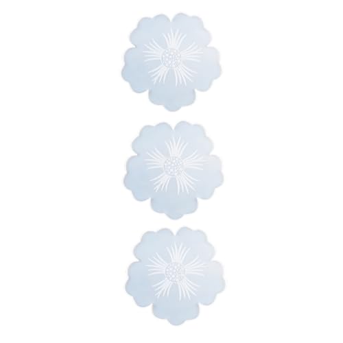 HOMSFOU 3 Stück Teiliges Silikonformset für Diy Epoxidharz Untersetzer Handgemachte Designs für Bastelprojekte und Heimdekoration HOMSFOU 3 Stück Teiliges Silikonformset für Diy Epoxidharz Untersetzer Handgemachte Designs für Bastelprojekte und Heimdekoration von HOMSFOU