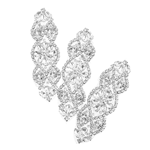 HOMSFOU 3 Stück Teiliges Strass Aufnäher Multifunktionale Dekorations und Reparatur Patches für Kleidung Hochzeitskleider und Diy Projekte Silber für Accessoires und Veranstaltungen HOMSFOU 3 Stück Teiliges Strass Aufnäher Multifunktionale Dekorations und Reparatur Patches für Kleidung Hochzeitskleider und Diy Projekte Silber für Accessoires und Veranstaltungen von HOMSFOU