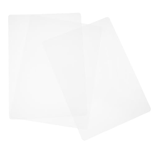 HOMSFOU 3 Stück Teiliges Transparentes Schreibbrett Rutschfestes Leichtes Schreibunterlage Pad mit Glatter Oberfläche und Abgerundeten Ecken für Schule Büro und Zuhause HOMSFOU 3 Stück Teiliges Transparentes Schreibbrett Rutschfestes Leichtes Schreibunterlage Pad mit Glatter Oberfläche und Abgerundeten Ecken für Schule Büro und Zuhause von HOMSFOU