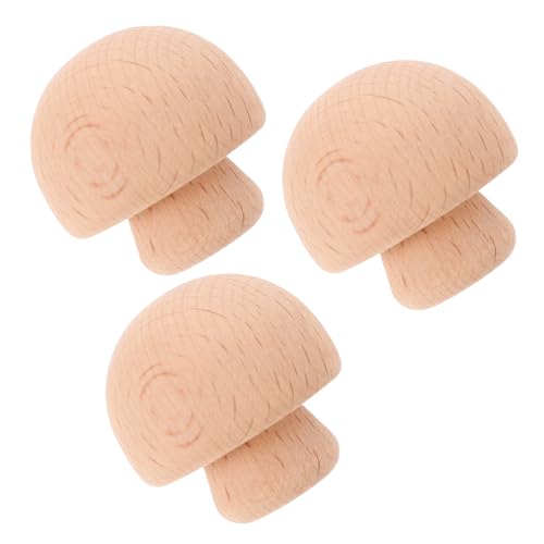 HOMSFOU 3 Stück Teiliges Unbemalte Holzpilze für Handbemalte Diy Kreativspielzeuge zur Verbesserung der Kreativität und Geschicklichkeit HOMSFOU 3 Stück Teiliges Unbemalte Holzpilze für Handbemalte Diy Kreativspielzeuge zur Verbesserung der Kreativität und Geschicklichkeit von HOMSFOU