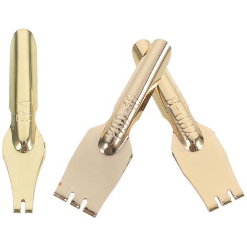 HOMSFOU 3 Stück Tibetische Brunnenstiftspitze Nibs klicken Kalligraphiestifte für Anfänger Tipp Willkommen Dip Stift Füllfederhalter ersetzen Federn Tintenstiftspitzen Kupfer Golden HOMSFOU 3 Stück Tibetische Brunnenstiftspitze Nibs klicken Kalligraphiestifte für Anfänger Tipp Willkommen Dip Stift Füllfederhalter ersetzen Federn Tintenstiftspitzen Kupfer Golden von HOMSFOU