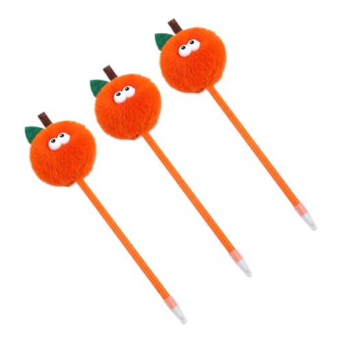 HOMSFOU 3 Stück Unterschriftenstifte Für Schüler Herzstift Geformte Stifte Süße Stifte Kawaii Tragbare Kugelschreiber Bunte Stifte Cartoon-stift Stifte Im Eleganten Stil Orange Plüsch HOMSFOU 3 Stück Unterschriftenstifte Für Schüler Herzstift Geformte Stifte Süße Stifte Kawaii Tragbare Kugelschreiber Bunte Stifte Cartoon-stift Stifte Im Eleganten Stil Orange Plüsch von HOMSFOU