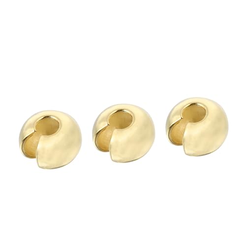 HOMSFOU 3 Stücke Crimp Beads für Schmuckherstellung Wiederverwendbare Quetschperlen für Diy Projekte zum Auffädeln und Dekorieren von Armbändern HOMSFOU 3 Stücke Crimp Beads für Schmuckherstellung Wiederverwendbare Quetschperlen für Diy Projekte zum Auffädeln und Dekorieren von Armbändern von HOMSFOU