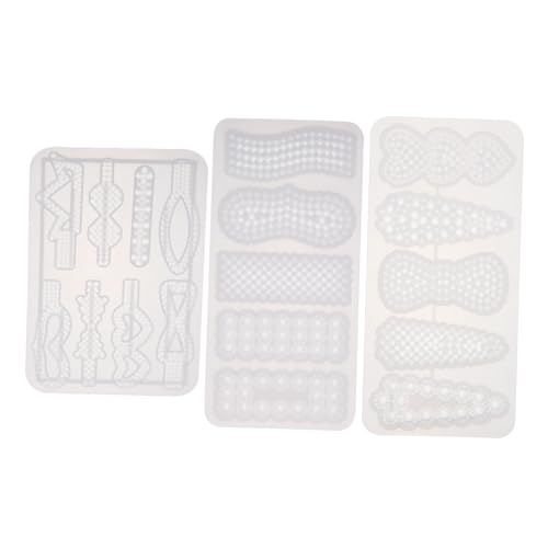 HOMSFOU 3 Stücke Haarnadel Silikonform Große Formen Haarspange Für Haarspange Haarnadel Gießform Weiß Silica Gel HOMSFOU 3 Stücke Haarnadel Silikonform Große Formen Haarspange Für Haarspange Haarnadel Gießform Weiß Silica Gel von HOMSFOU
