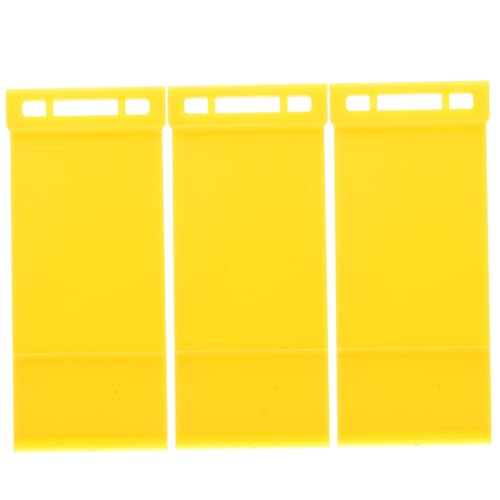 HOMSFOU 3 Stücke Modell Spaltung Splitter Schleifpapier Modell Separatoren Modell Teil Öffner Modell Werkzeuge Gelb von HOMSFOU