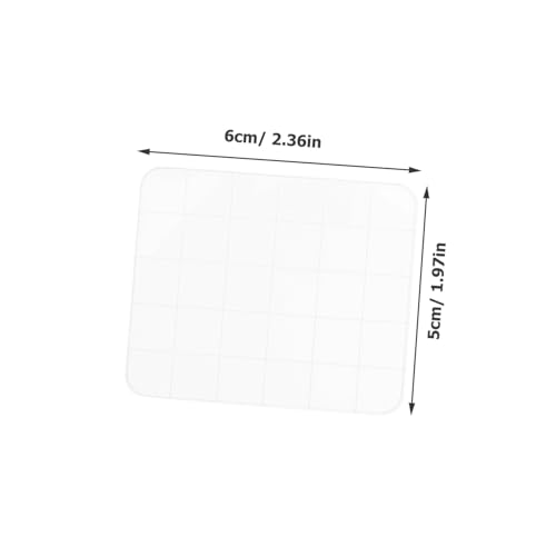 HOMSFOU 3 Teiliges Stempel DIY Zubehör Stempelblöcke Werkzeuge Scrapbooking Werkzeuge Und Blöcke Scrapbooking Stempelblöcke Durchsichtige Stempelplatte Stempelplatte Durchsichtige von HOMSFOU