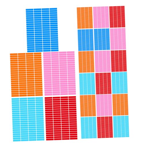 HOMSFOU 30 Blatt Beschriftungsetikettenaufkleber Beschriftungsaufkleber Rechteckige Farbaufkleber Handbeschriftbare Etiketten Papieraufkleber Zum Beschriften Farbige Verpackungsetiketten HOMSFOU 30 Blatt Beschriftungsetikettenaufkleber Beschriftungsaufkleber Rechteckige Farbaufkleber Handbeschriftbare Etiketten Papieraufkleber Zum Beschriften Farbige Verpackungsetiketten von HOMSFOU