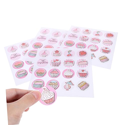 HOMSFOU 30 Blatt Dekorative Kuchenaufkleber Diy Versiegelungssticker für Geschenktüten Etiketten und Boxen für Feiern und Kreative Projekte HOMSFOU 30 Blatt Dekorative Kuchenaufkleber Diy Versiegelungssticker für Geschenktüten Etiketten und Boxen für Feiern und Kreative Projekte von HOMSFOU