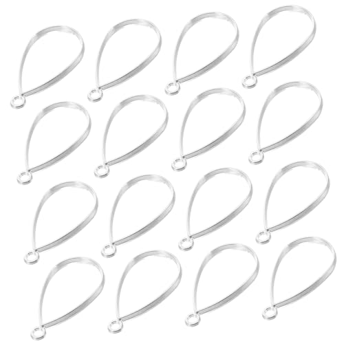 HOMSFOU 30 Stück Anhängerrahmen Hohl Herstellung Mini Schüttgut Lünettenanhänger Schmuck Juwelen Halskette Klein Hexagon Machen Armband-anhänger Reiz Silber Zinklegierung HOMSFOU 30 Stück Anhängerrahmen Hohl Herstellung Mini Schüttgut Lünettenanhänger Schmuck Juwelen Halskette Klein Hexagon Machen Armband-anhänger Reiz Silber Zinklegierung von HOMSFOU