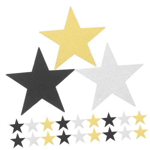 HOMSFOU 30 Stück Handscherenschnitt mit fünfzackigem Stern Star Confetti goldenes Konfetti Formen Festivals ausgeschnitten für Party farbig Papiersterne basteln Streuungen am Sternentisch HOMSFOU 30 Stück Handscherenschnitt mit fünfzackigem Stern Star Confetti goldenes Konfetti Formen Festivals ausgeschnitten für Party farbig Papiersterne basteln Streuungen am Sternentisch von HOMSFOU