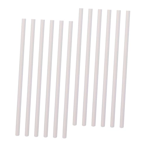 HOMSFOU 30 Stück Heißklebesticks Transparent Stark Haftend Flexibel für Diy Projekte und Bastelarbeiten Kompatibel mit Heißklebepistolen von HOMSFOU