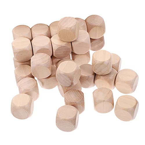 HOMSFOU 30 Stück Holzwürfel Unfertige Leere Würfel Würfelt Kleine Würfel Diy-würfel Würfelzubehör Für HOMSFOU 30 Stück Holzwürfel Unfertige Leere Würfel Würfelt Kleine Würfel Diy-würfel Würfelzubehör Für von HOMSFOU