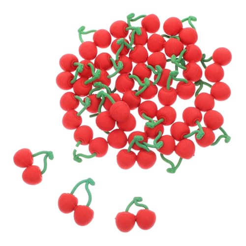 HOMSFOU 30 Stück Kirsch-radiergummi Schreibtischtiere Für Radiergummi Für Mini Lebensmittel Radiergummis Apfel Rosa Radiergummis Kirschkuchendeckel Rot HOMSFOU 30 Stück Kirsch-radiergummi Schreibtischtiere Für Radiergummi Für Mini Lebensmittel Radiergummis Apfel Rosa Radiergummis Kirschkuchendeckel Rot von HOMSFOU