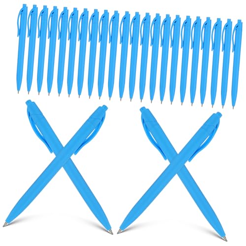 HOMSFOU 30 Stück Kugelschreiber Büro Stifte Tintenroller Schreibstift drücken Schreibzubehör Stifte mit mittlerer Spitze Bürobedarf Stifte Plastik Sky-blue HOMSFOU 30 Stück Kugelschreiber Büro Stifte Tintenroller Schreibstift drücken Schreibzubehör Stifte mit mittlerer Spitze Bürobedarf Stifte Plastik Sky-blue von HOMSFOU