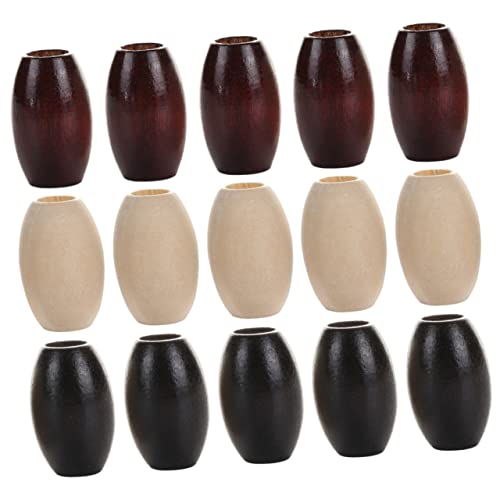 HOMSFOU 30 Stück Perforierte Ovale Holzperlen Zur Schmuckherstellung Großes Loch Uv Bausätze Ornamente Ovales Handwerk Reiz Stränge Geformt Lose Party Wanddekoration Girlande Charms-perlen HOMSFOU 30 Stück Perforierte Ovale Holzperlen Zur Schmuckherstellung Großes Loch Uv Bausätze Ornamente Ovales Handwerk Reiz Stränge Geformt Lose Party Wanddekoration Girlande Charms-perlen von HOMSFOU