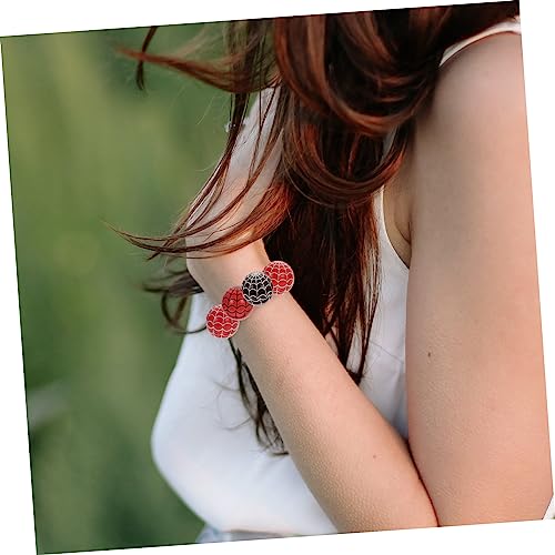HOMSFOU 30 Stück Teiliges Halloween Holzperlen Bunte Spacer Beads für Diy Armband Schmuck Basteln Zubehör mit Glatten Abstandshaltern für Halsketten Schlüsselanhänger und Partydekoration HOMSFOU 30 Stück Teiliges Halloween Holzperlen Bunte Spacer Beads für Diy Armband Schmuck Basteln Zubehör mit Glatten Abstandshaltern für Halsketten Schlüsselanhänger und Partydekoration von HOMSFOU