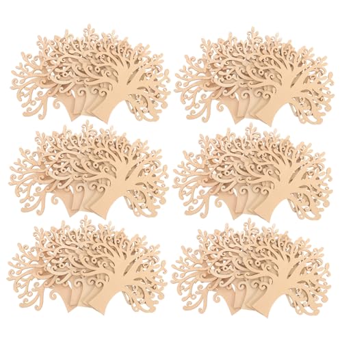 HOMSFOU 30 Stück Teiliges Unvollendete Holzscheiben Baumförmige Holz Cutouts für Diy Weihnachtsdekoration Sichere und Glatte Oberflächen für Bastelprojekte und HOMSFOU 30 Stück Teiliges Unvollendete Holzscheiben Baumförmige Holz Cutouts für Diy Weihnachtsdekoration Sichere und Glatte Oberflächen für Bastelprojekte und von HOMSFOU