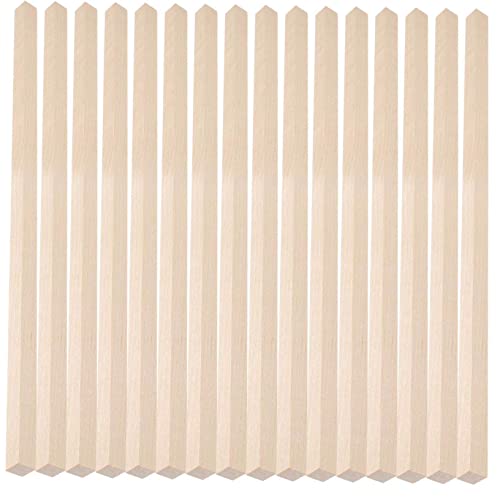 HOMSFOU 30 Stück Unfertige Holzstäbe Quadratische Holzstäbchen für Diy Bastelprojekte Leicht für Möbel und Skulpturen HOMSFOU 30 Stück Unfertige Holzstäbe Quadratische Holzstäbchen für Diy Bastelprojekte Leicht für Möbel und Skulpturen von HOMSFOU